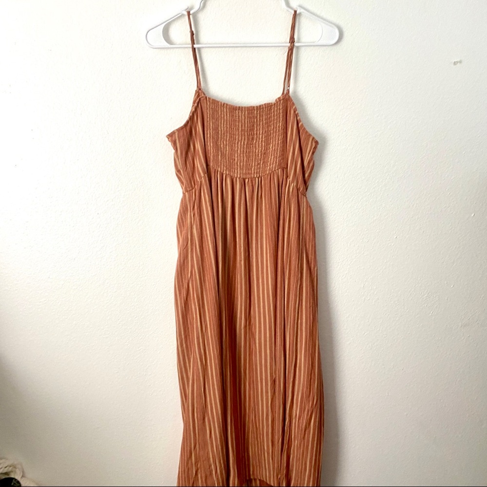 American Eagle Button Down Spaghetti Strap Rust T… - image 6